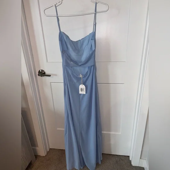 Billy J Light Blue Margie Midi Dress - Picture 5 of 6